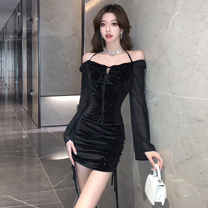 【dress】ドッキングワンピース　M18936