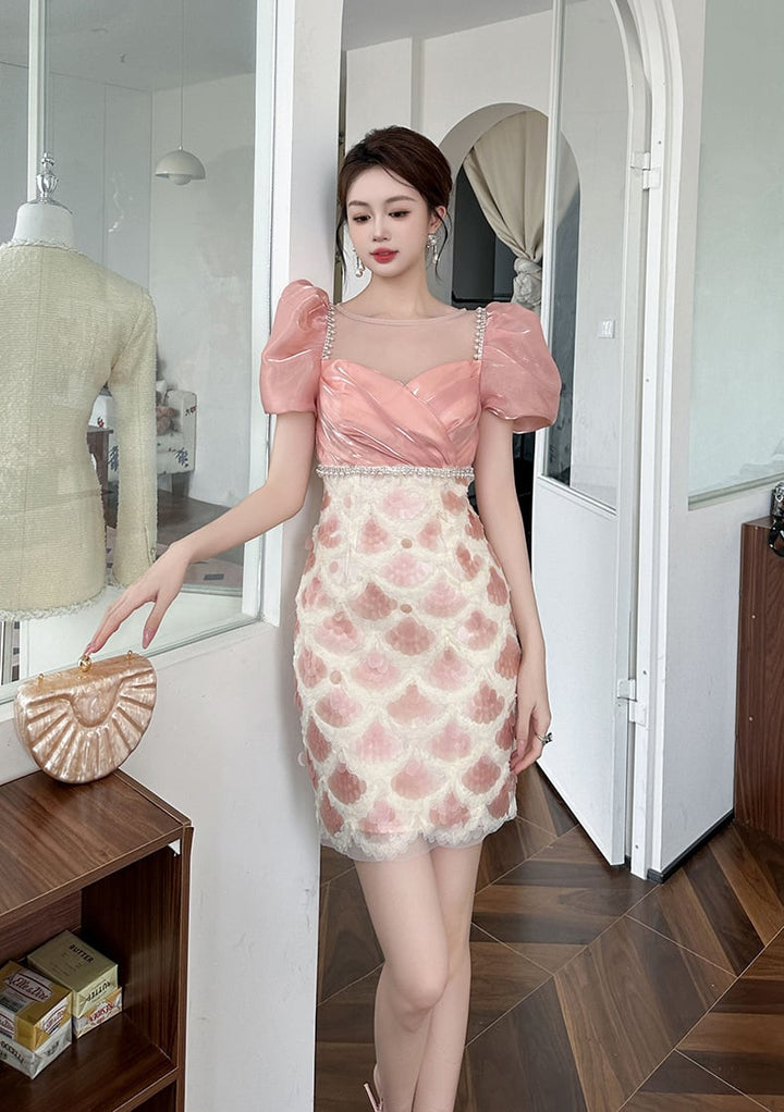 【dress】デートワンピース　M24879