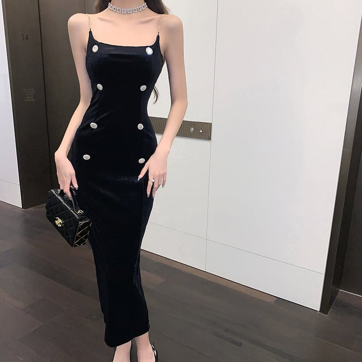 【dress】今季マストバイエレガントキャミワンピース　M17289