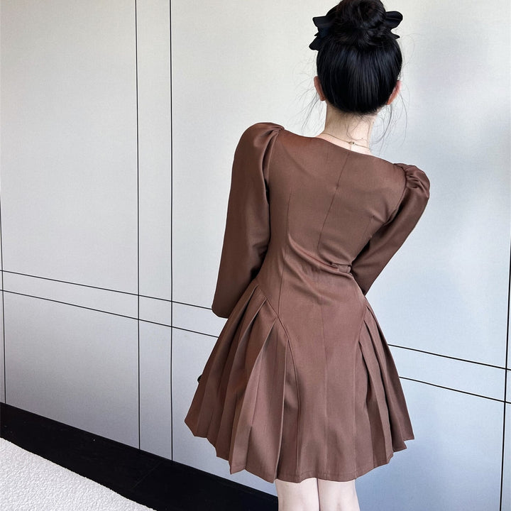 【dress】ファスナーワンピース　M27408