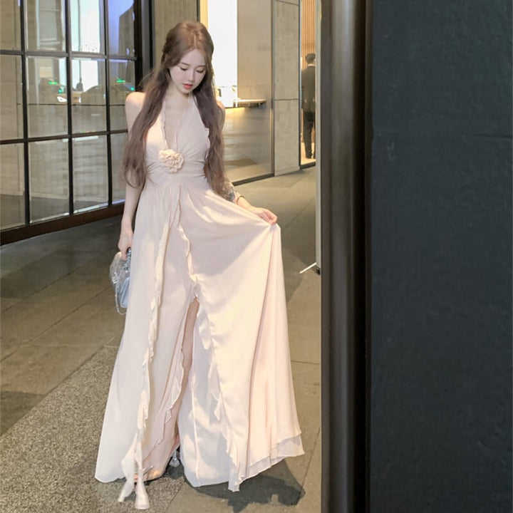 【dress】ホルターネックワンピース　M24518
