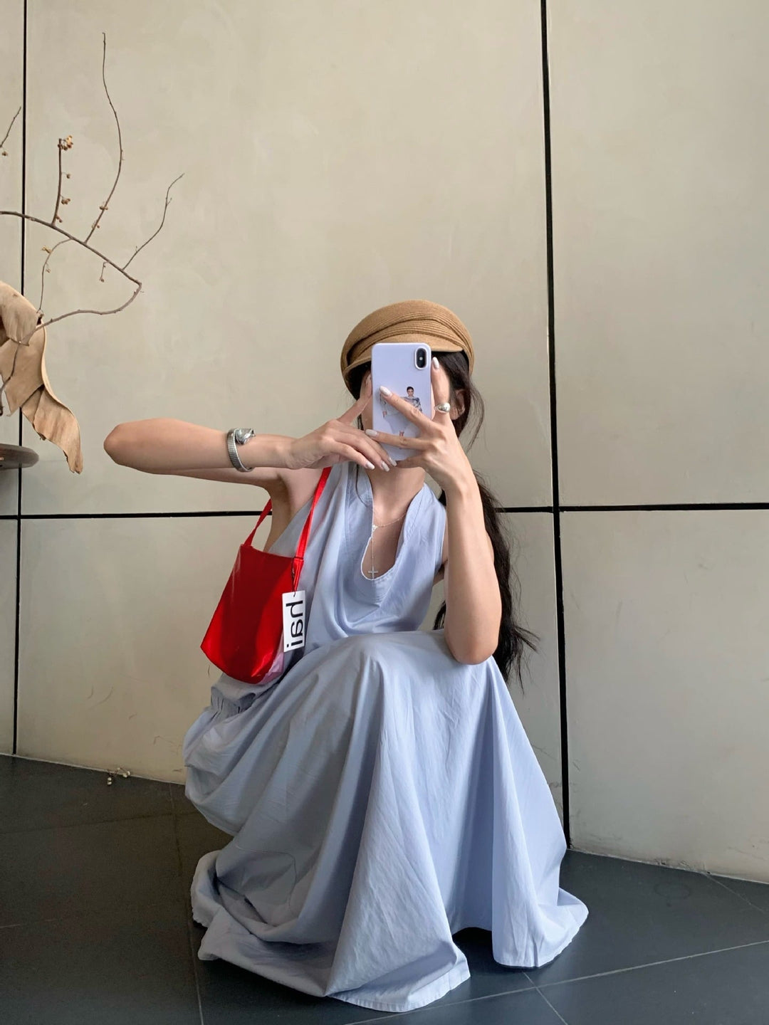 【dress】バックレスワンピース　M24358