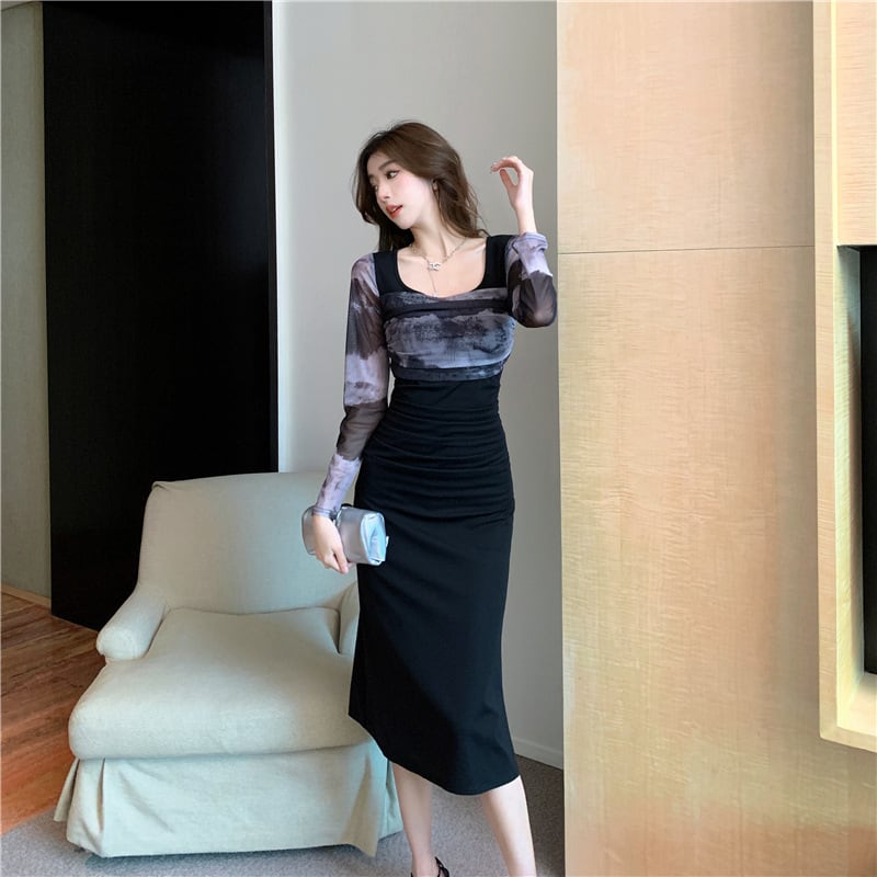 【dress】チュールワンピース　M20982