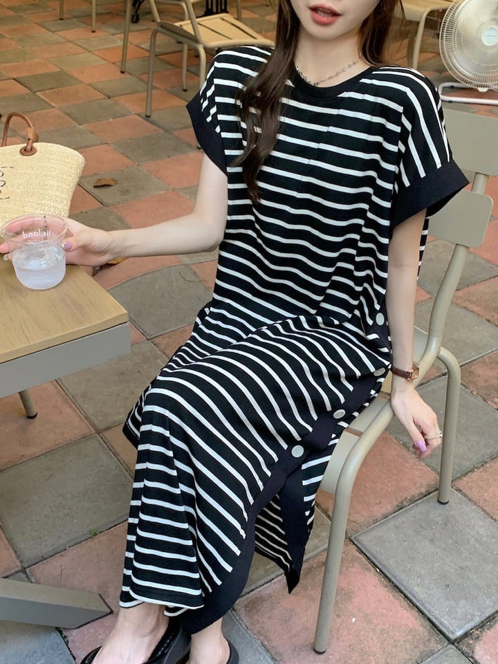【dress】ボーダー柄ワンピース　M24789