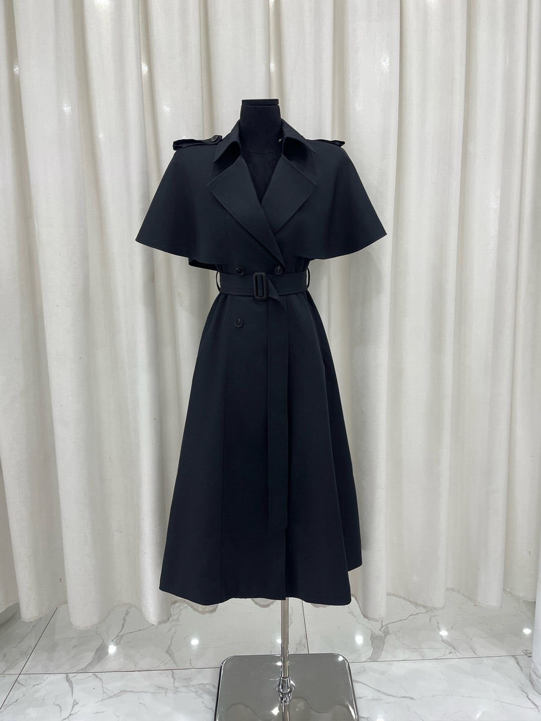 【outer】2色展開ロングコート Q9068