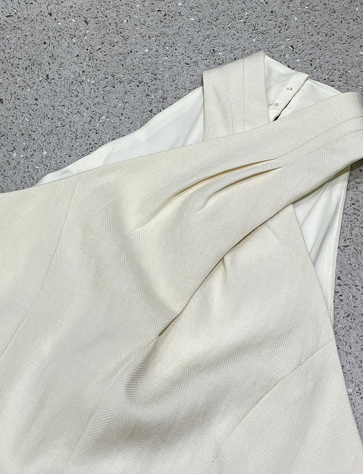 【dress】クロスネックミニワンピース Q8686