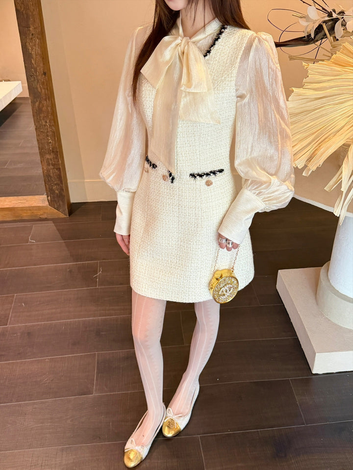 【dress】ノースリーブミニワンピース Q8958