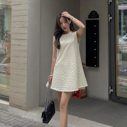 【dress】ノースリーブワンピース　M24028