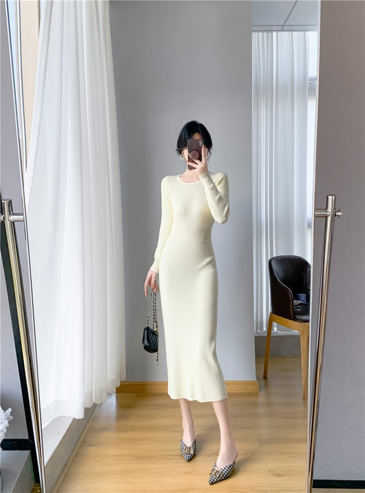 【dress】ニットワンピース　M26187