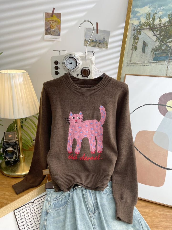 【tops】ニットセーター　M25652