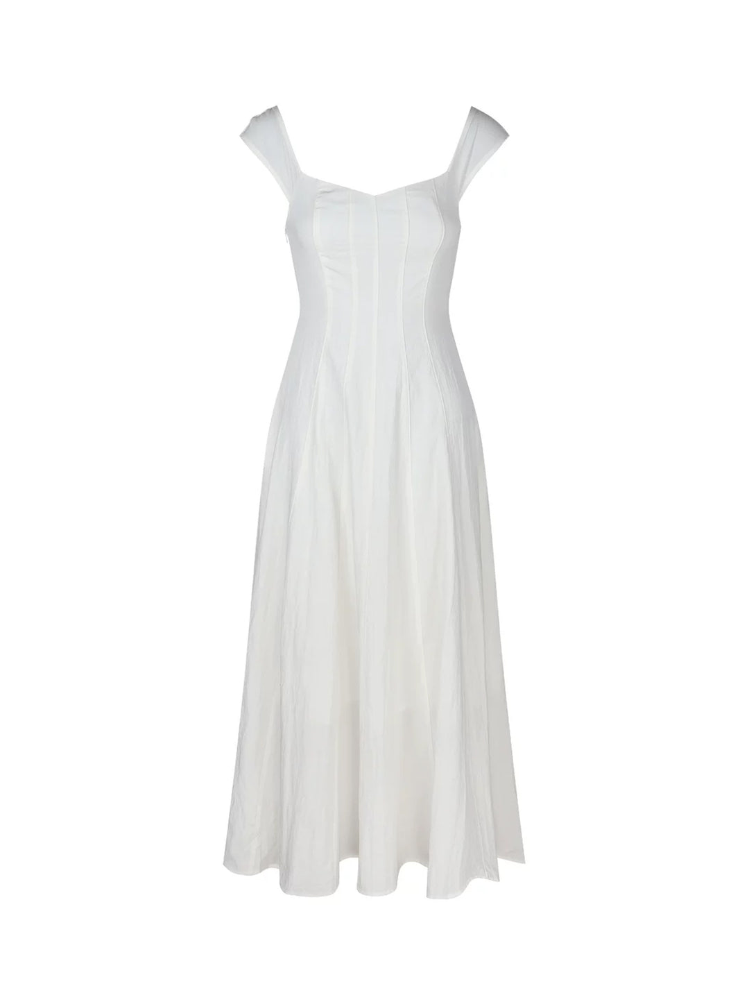 【dress】スクエアネックロングワンピース Q8646