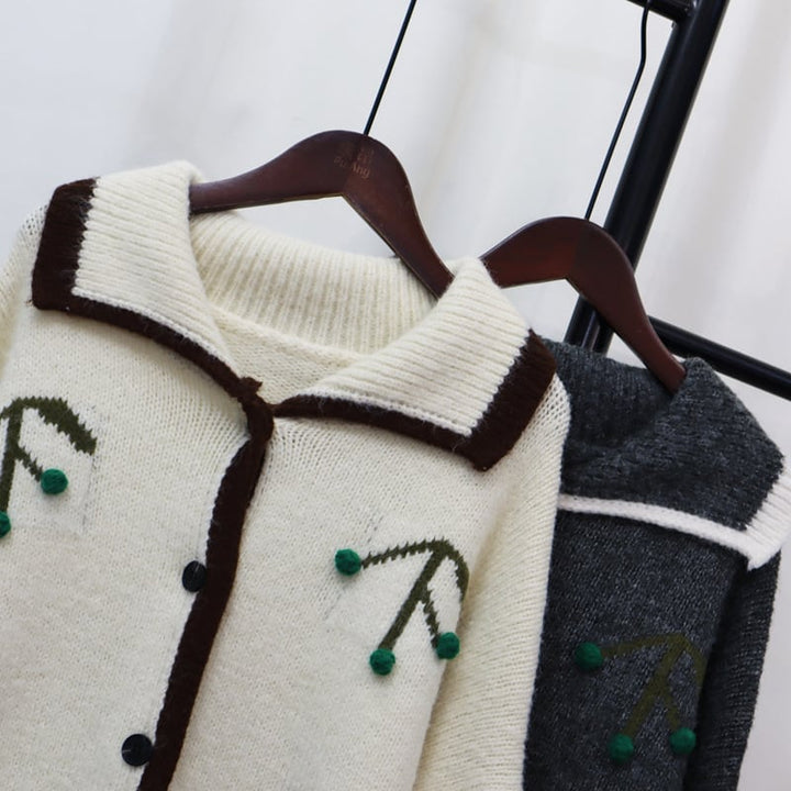【outer】ニットカーデ　M25411