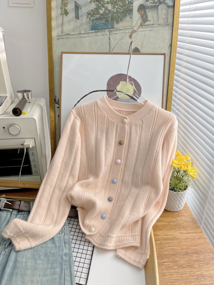 【outer】シンプルカーディガン     N2820