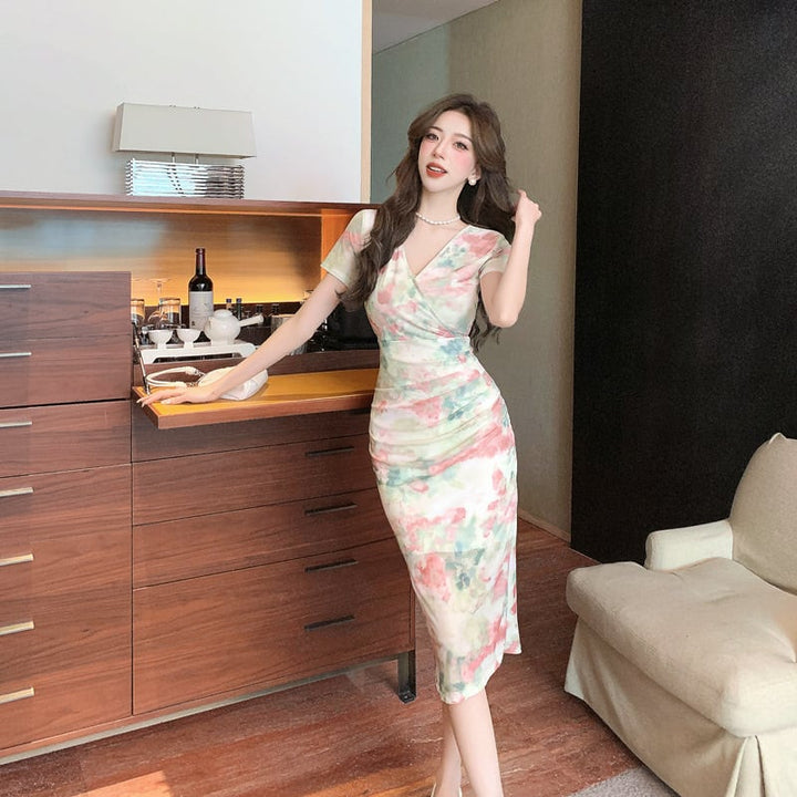 【dress】美感いっぱい✿ ✿エレガントデートワンピース　M17445