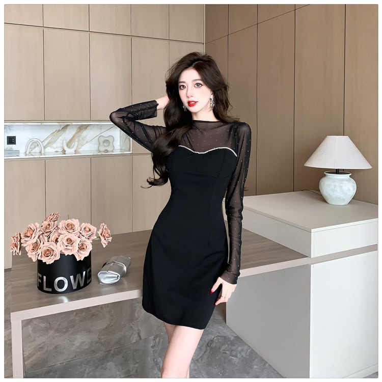 【dress】デートワンピース　M25866