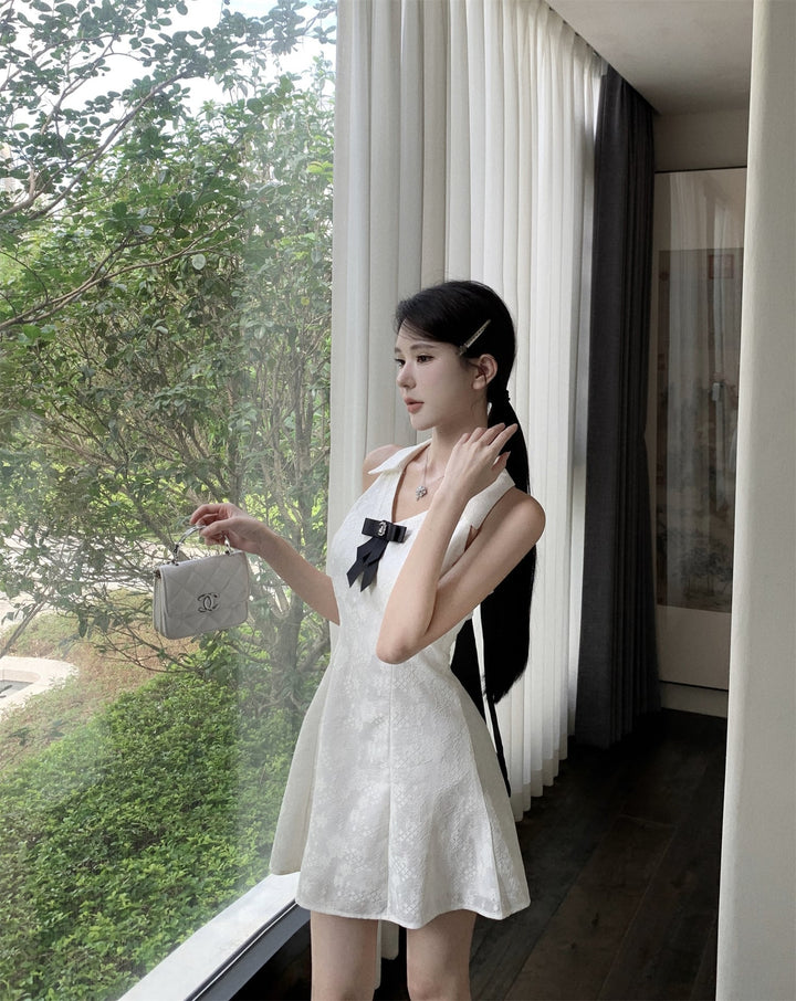 【dress】リボン付きワンピース　M24320