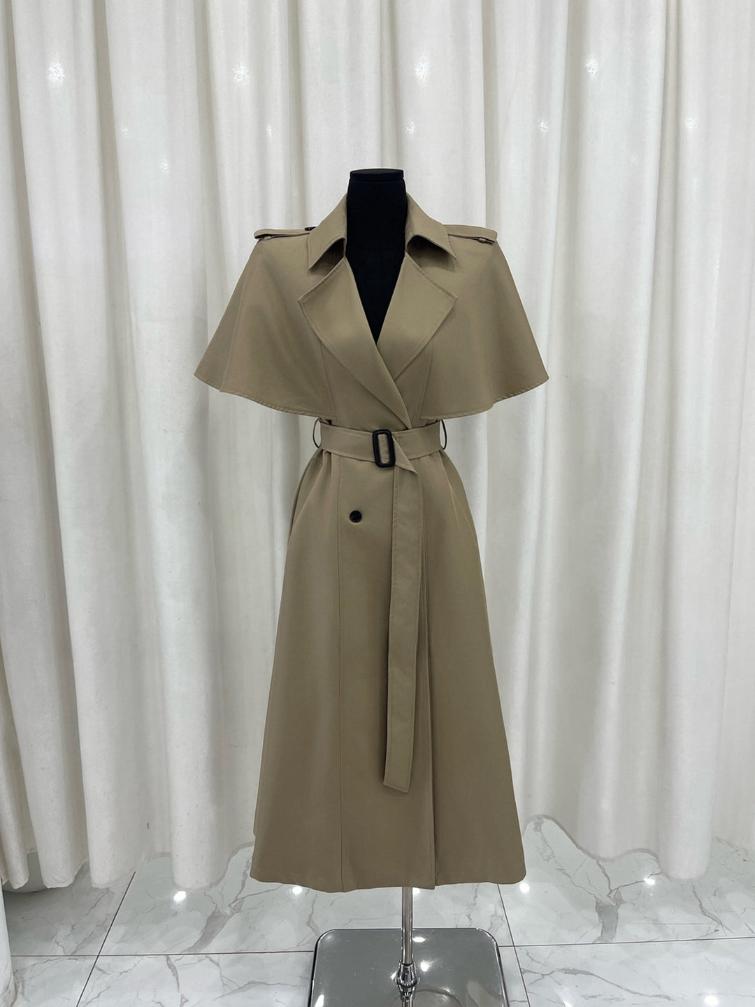 【outer】2色展開ロングコート Q9068