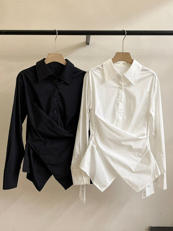 【tops】2WAYクロスシャツ Q9042