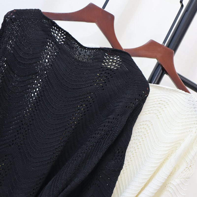 【tops】ニットセーターベルト付き　M26852