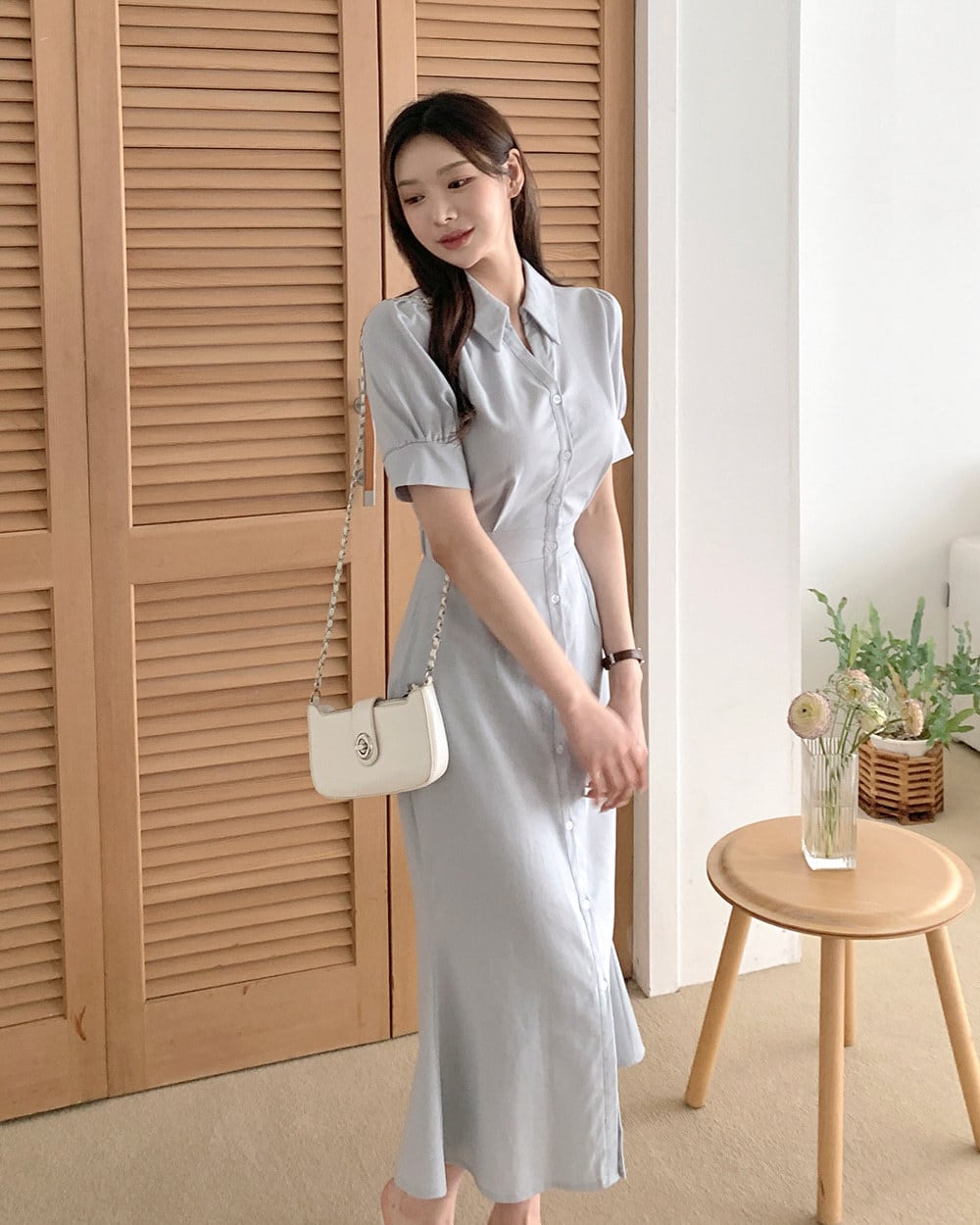 【dress】シャツワンピース　M24721