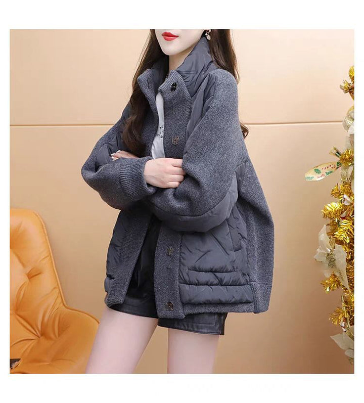 【outer】ニットドッキングアウター 　M29189