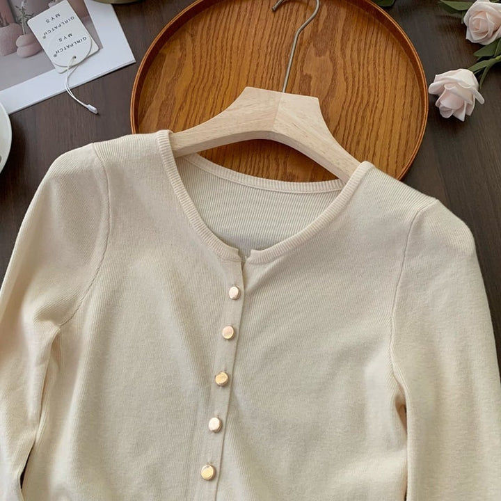 【outer】ニットカーデ　M26481