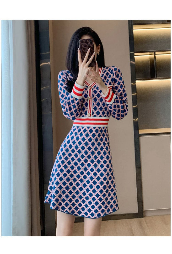 【dress】ニットワンピース　M25522