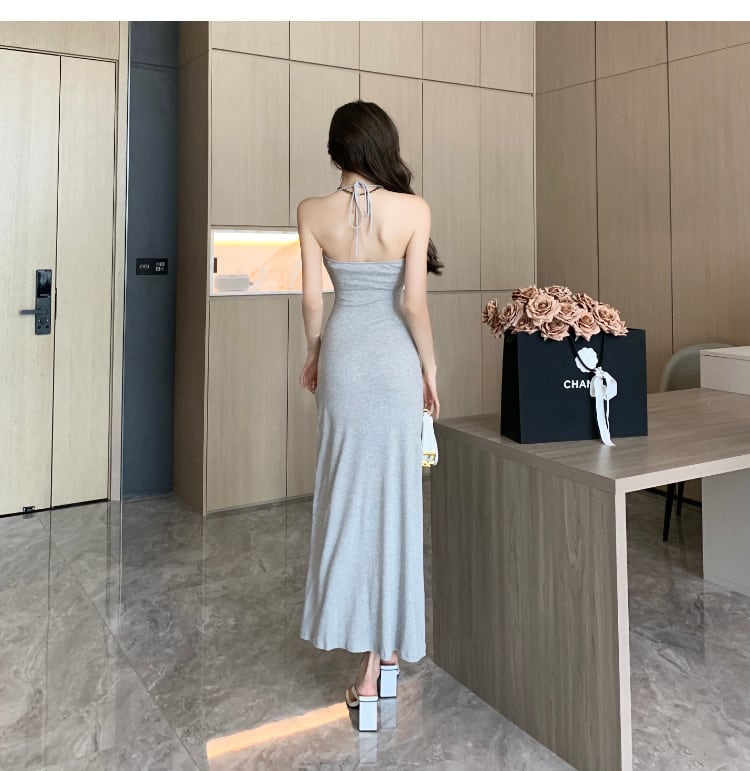【dress】大人らしい ファッションキャミワンピース　M16936