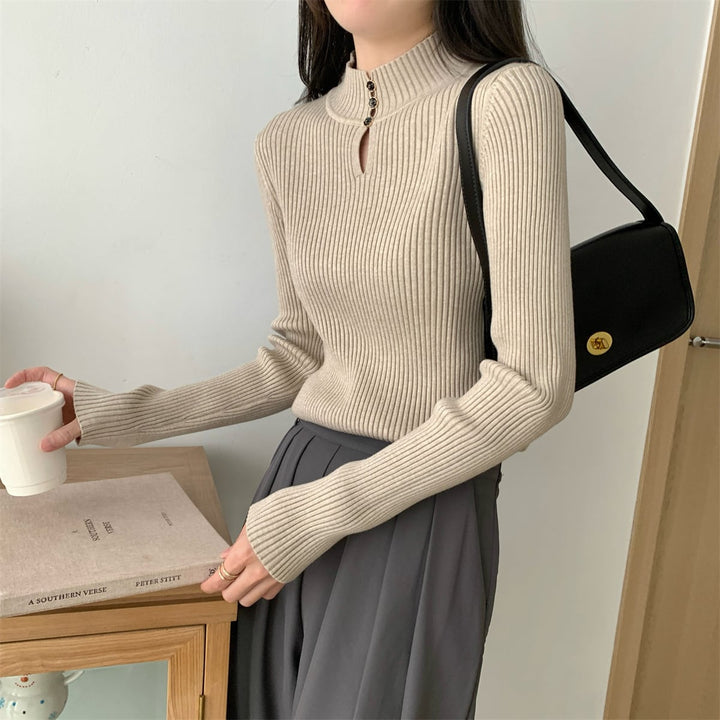 【tops】ニットトップス　M27664
