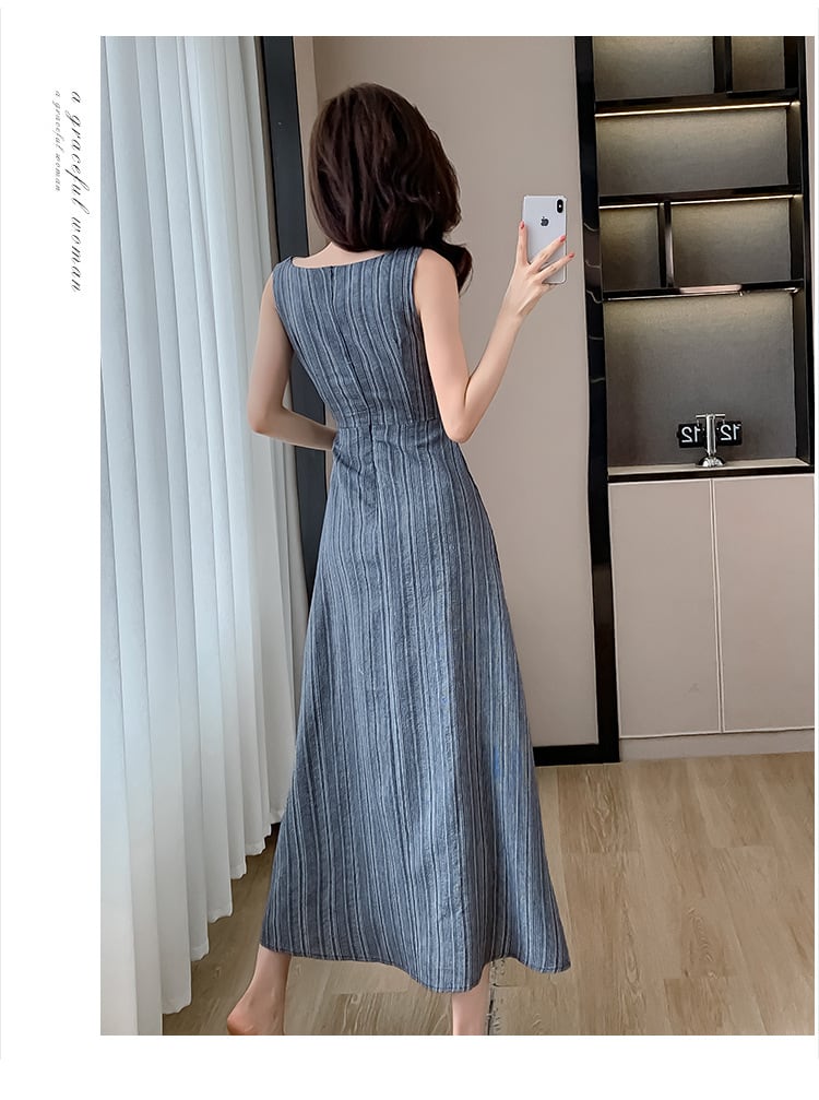 【dress】ノースリーブワンピース　M24582