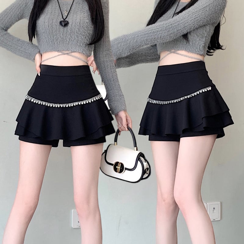 【bottoms】キュロットパンツ　 M26582