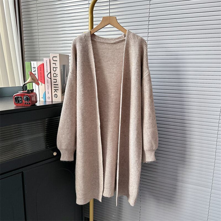 【outer】ロング丈ニットカーデ　M18901
