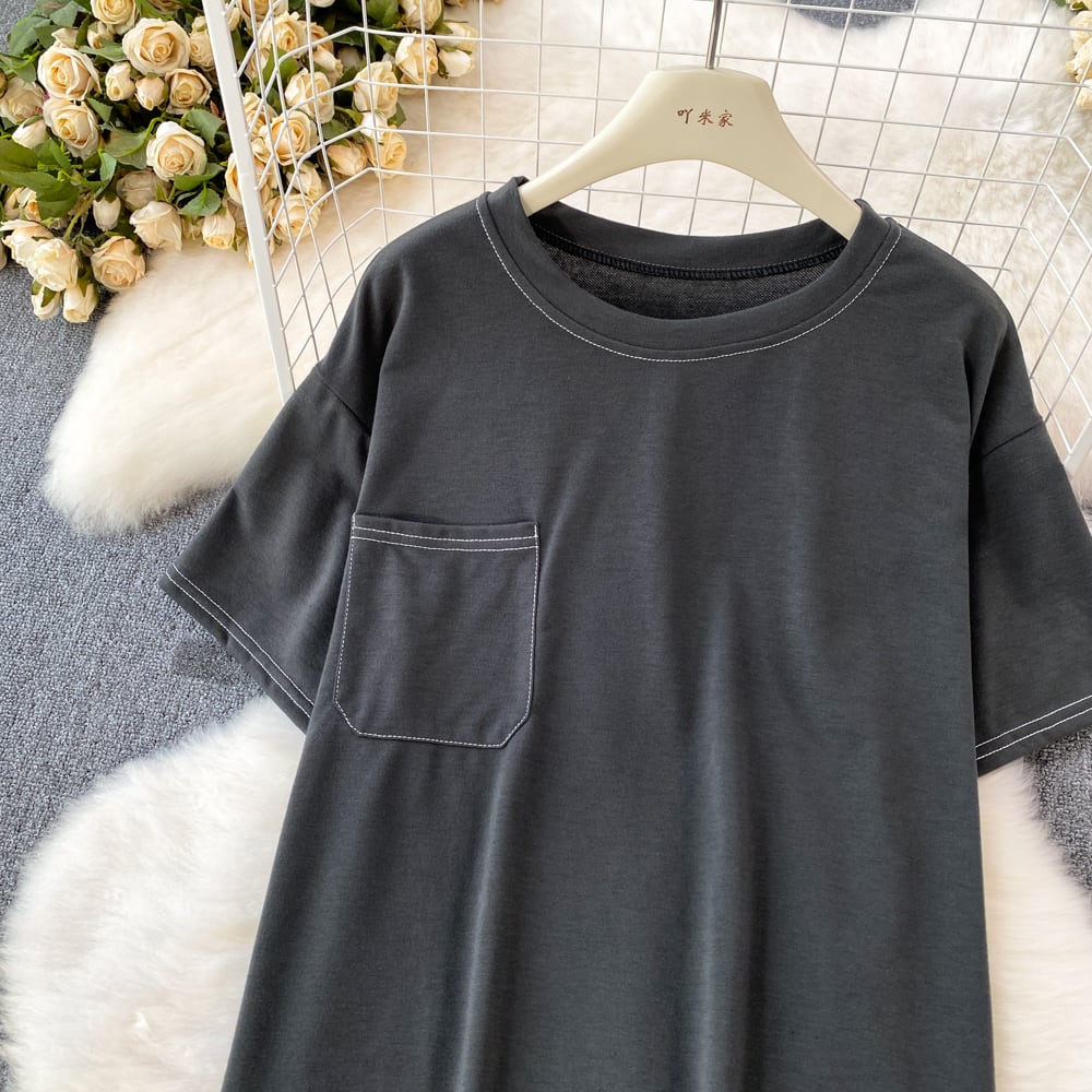 【set】目立つ！カジュアル2点セットTシャツ+ショートパンツ　M16864