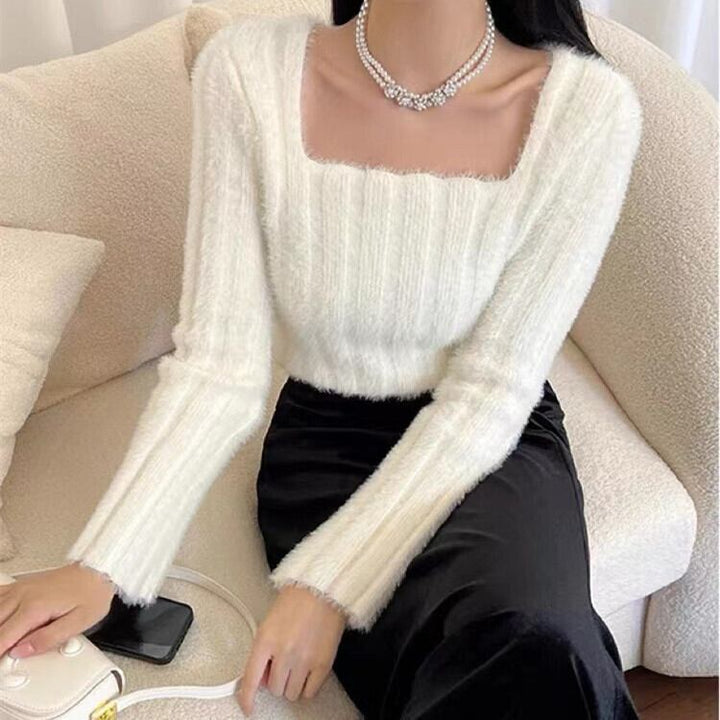 【tops】ニットプルオーバー　M19114