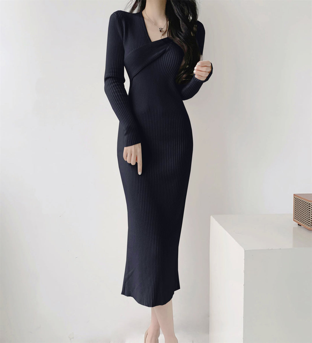 【dress】ニットワンピース　M28068