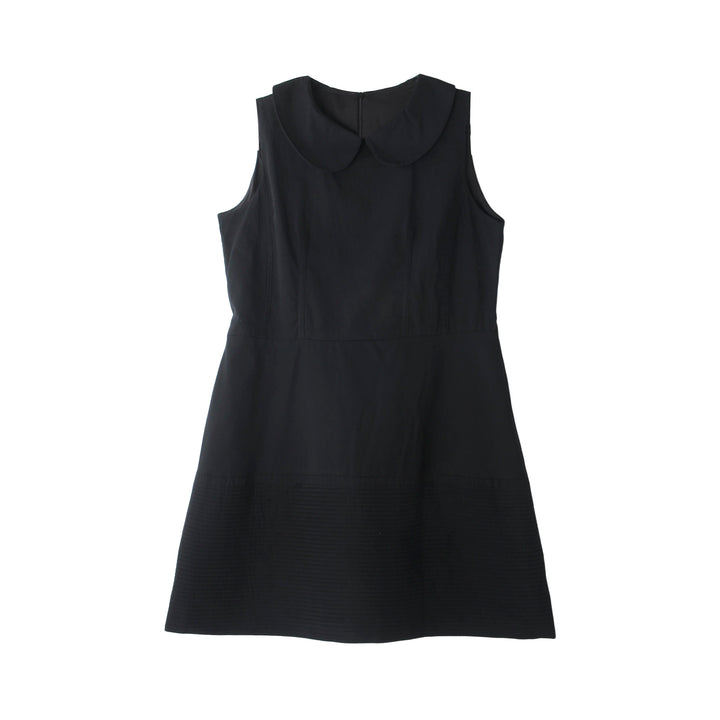 【dress】ピーターパンカラーノースリーブワンピース Q8802