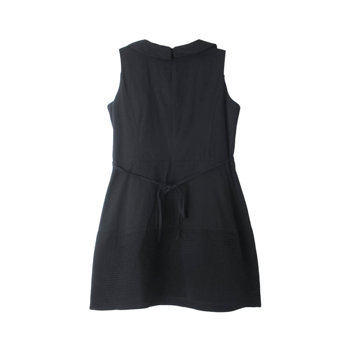 【dress】ピーターパンカラーノースリーブワンピース Q8802