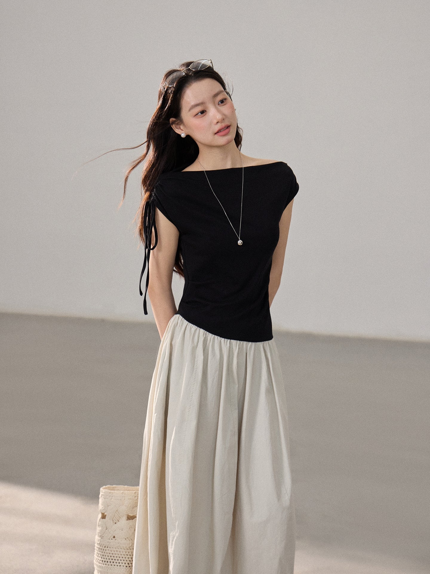 dress】ドッキングロングワンピース Q8805 – NANASTYLE