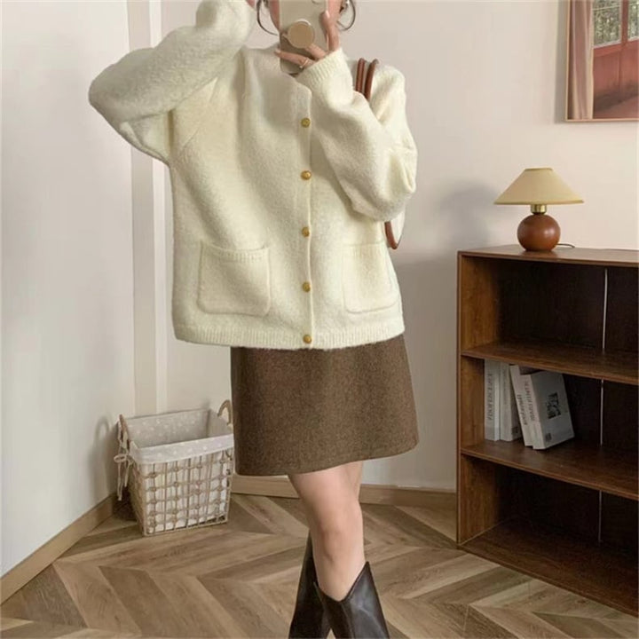 【outer】ニットカーデ　M26750