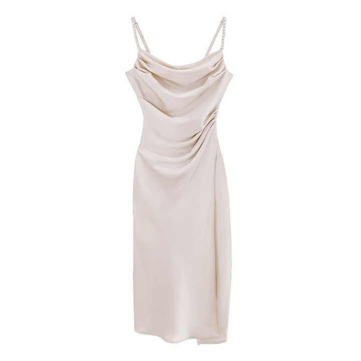 【dress】パールショルダーキャミワンピース　M31685