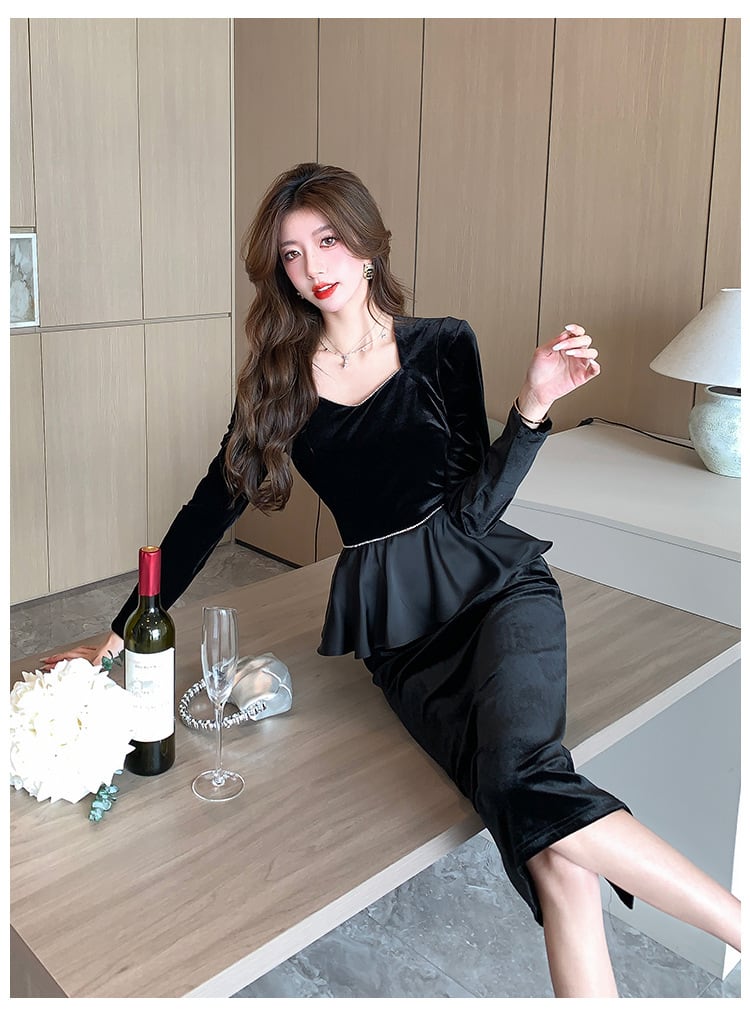 【dress】ドッキングデートワンピース　M18299