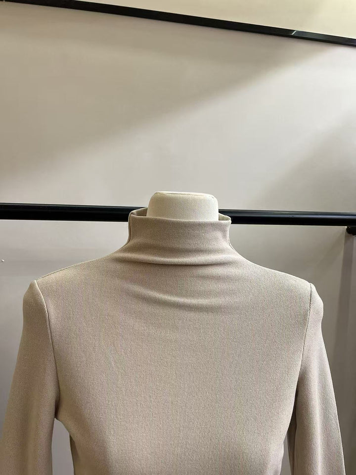 【set】レースドッキングトップス×フレアパンツセット  K0648
