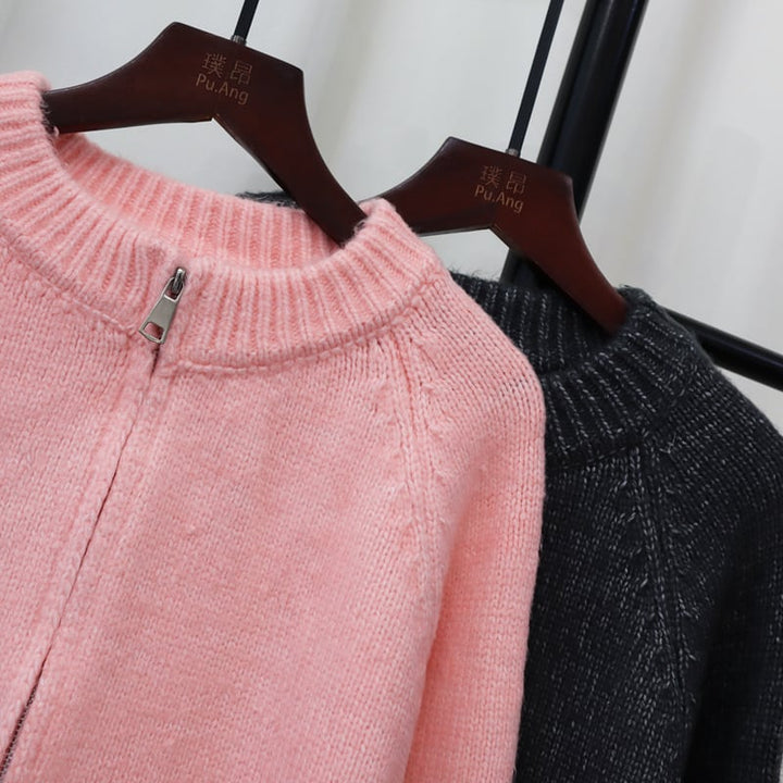 【outer】ニットカーデ　M25472