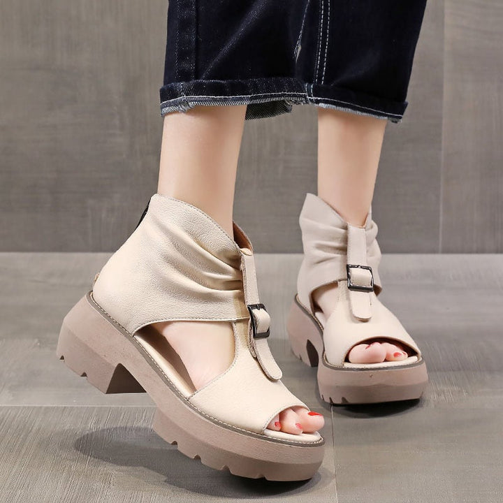 【Shoes】チャンキーヒールサンダル K0131