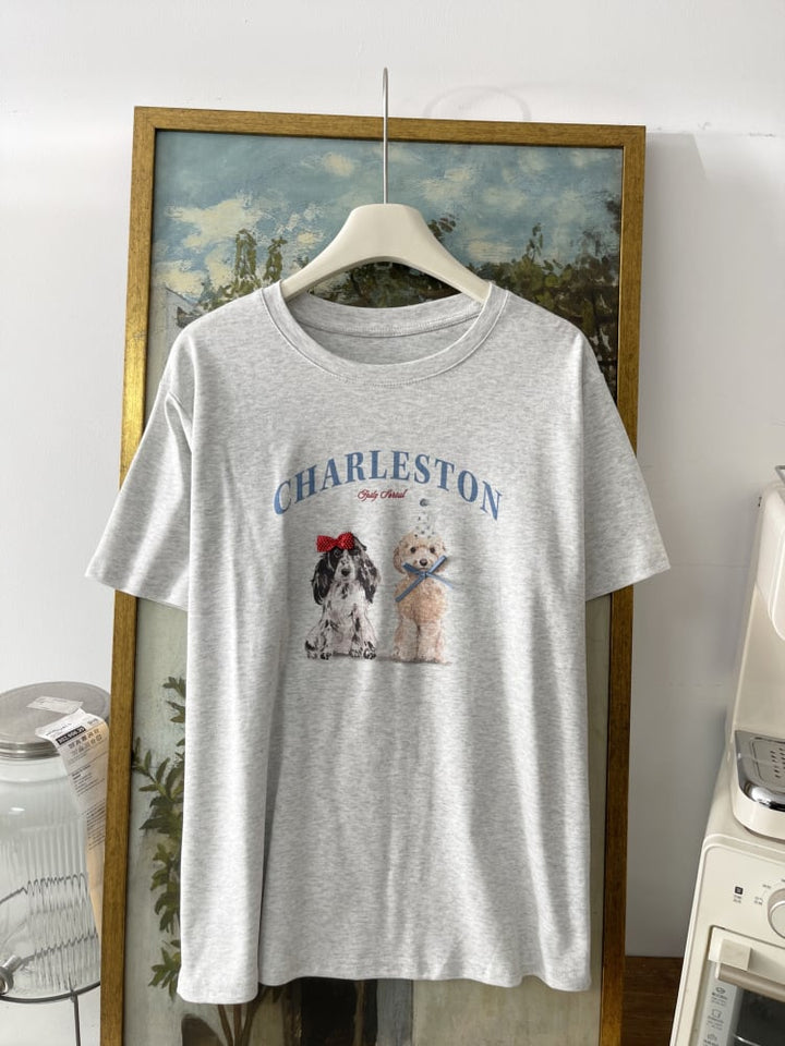 【tops】カートゥーンTシャツ　M29929