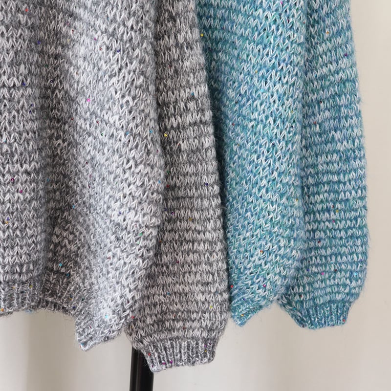 【tops】クルーネックニットセーター　M17997