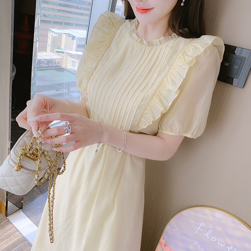 【dress】細身効果抜群♪エレガントデートワンピース　M17294