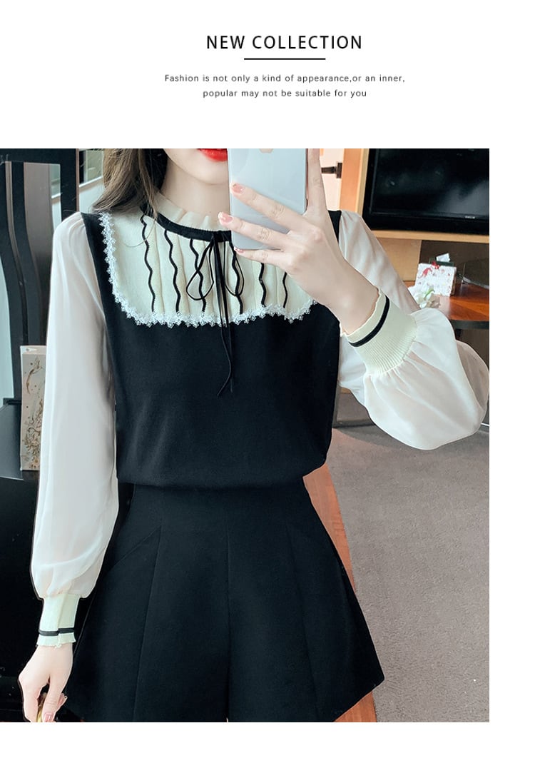【tops】チュールシャツトップス　M20997