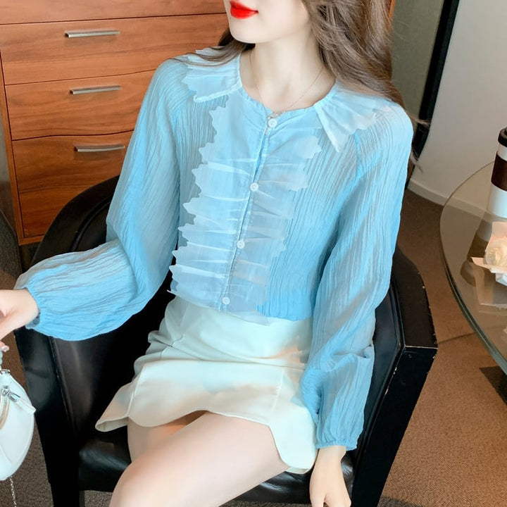 【tops】人気アイテム ! エレガントシャツトップスオシャレ　M17249