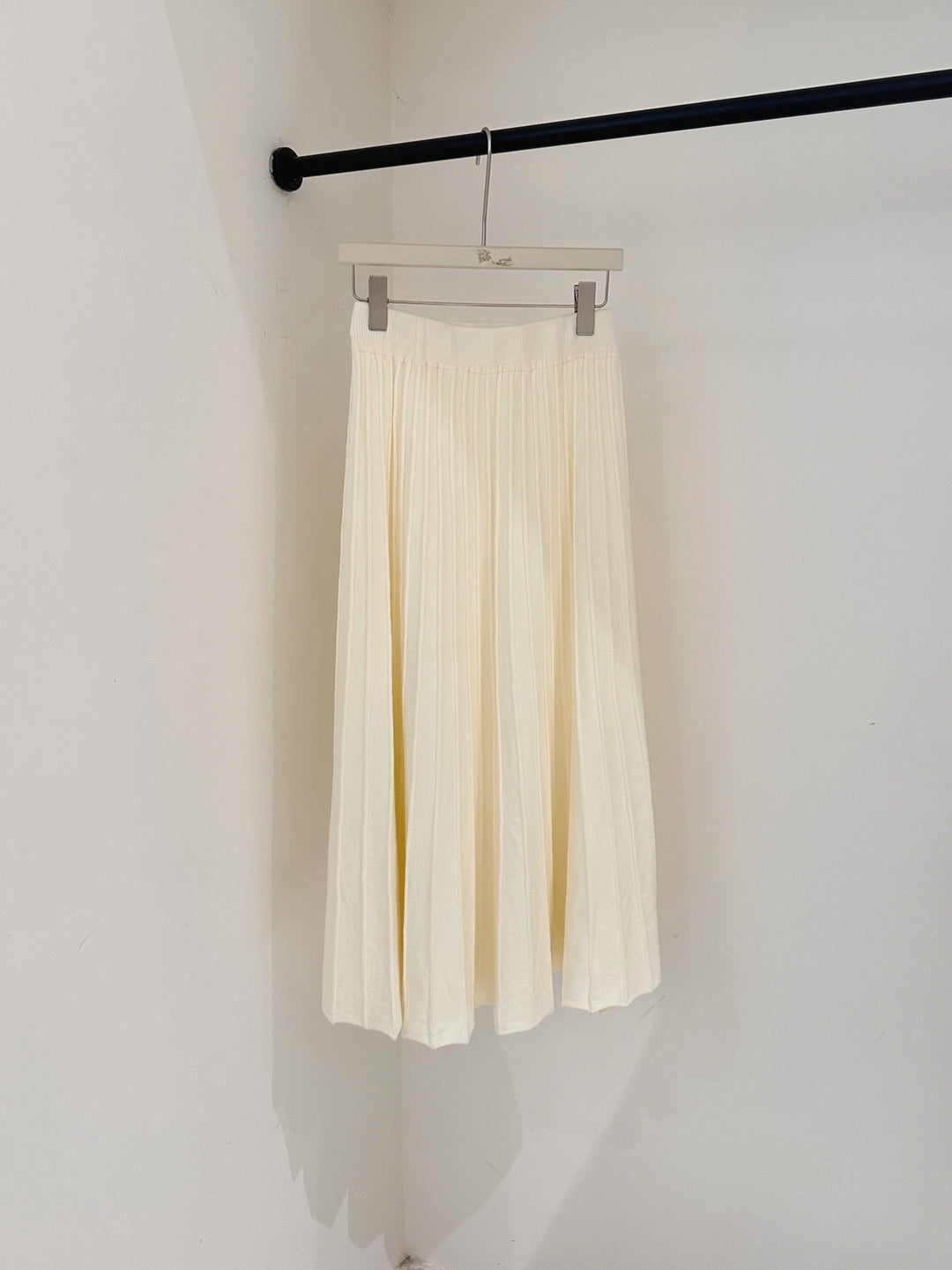 【set】ハイネックニットトップス×ロングスカートセット Q9253